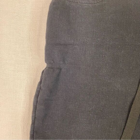 5/$25 No Boundaries Black Pull On Cropped Cuffed Hem Stretch Waistband L 11-13 - Picture 6 of 12